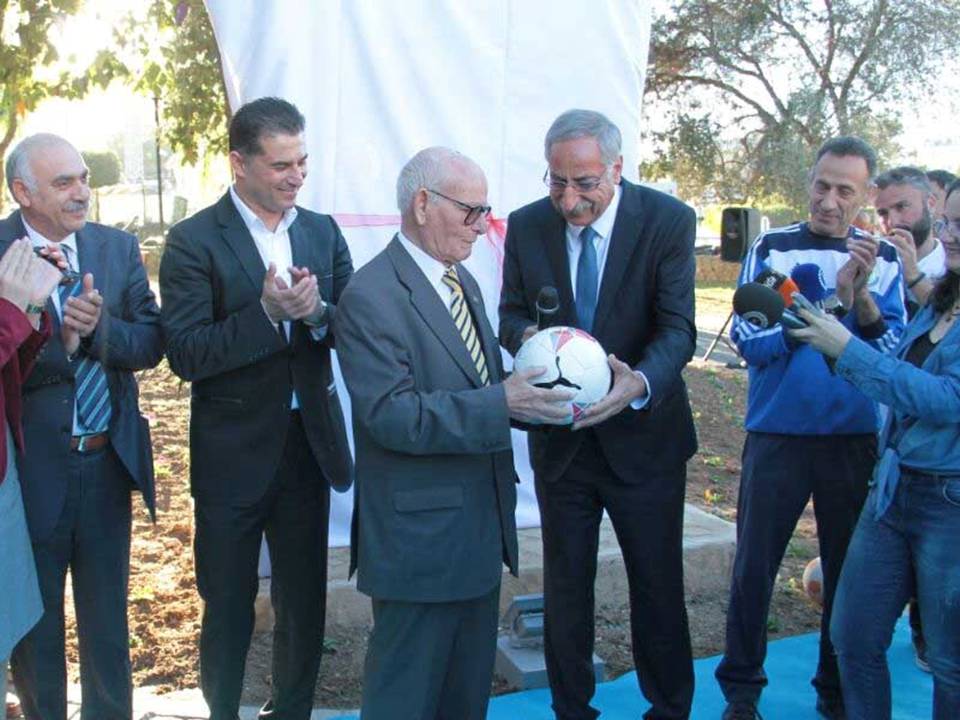 Girne Barış Parkı'na Sevim Ebeoğlu'nun adı verildi